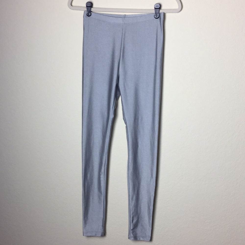 Forever 21 Silver Leggings